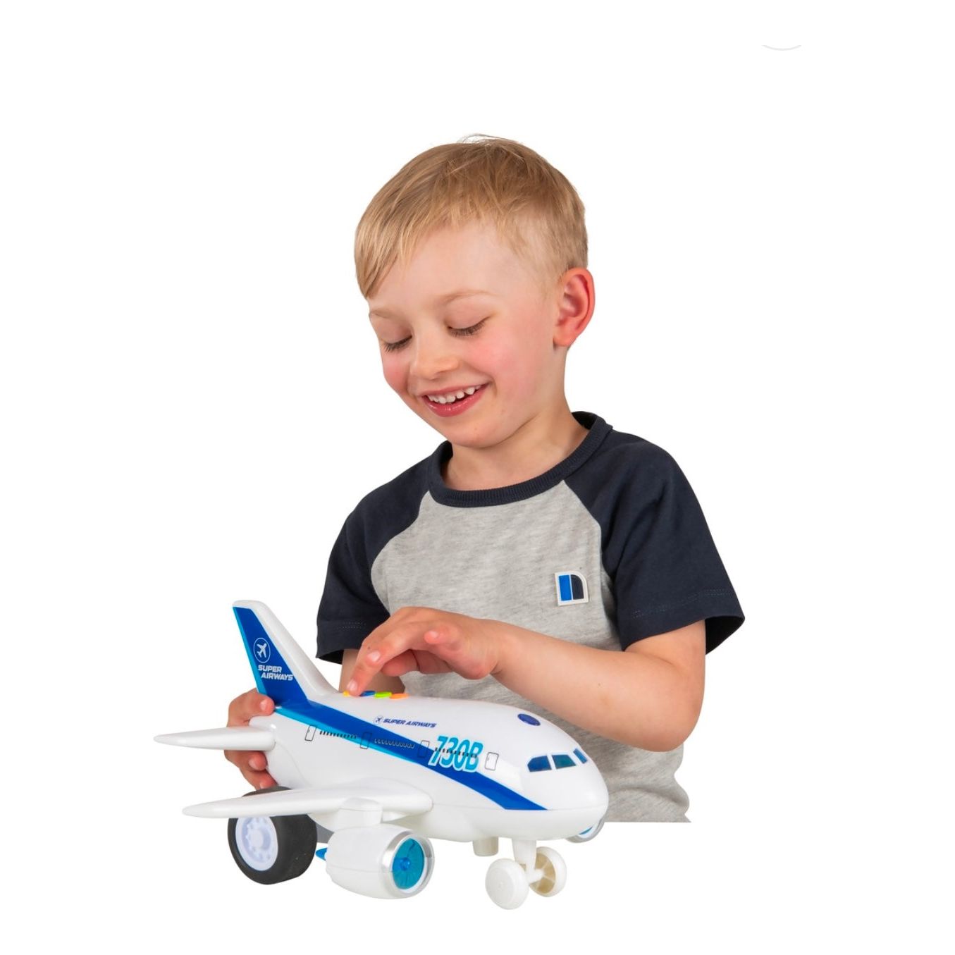 Airplane With Lights & Sounds