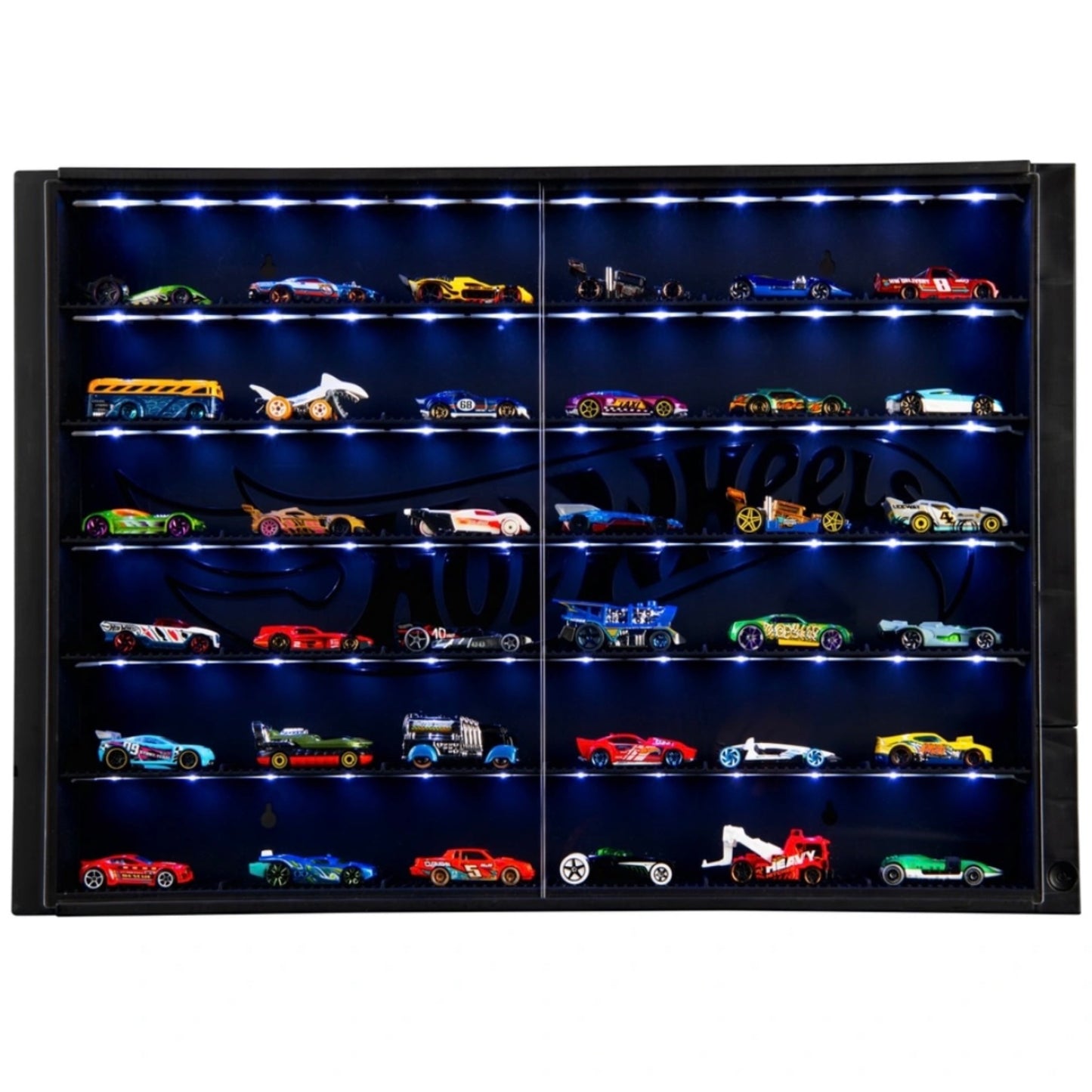Hot Wheels 1:64 Diecast Display Case 6 Levels