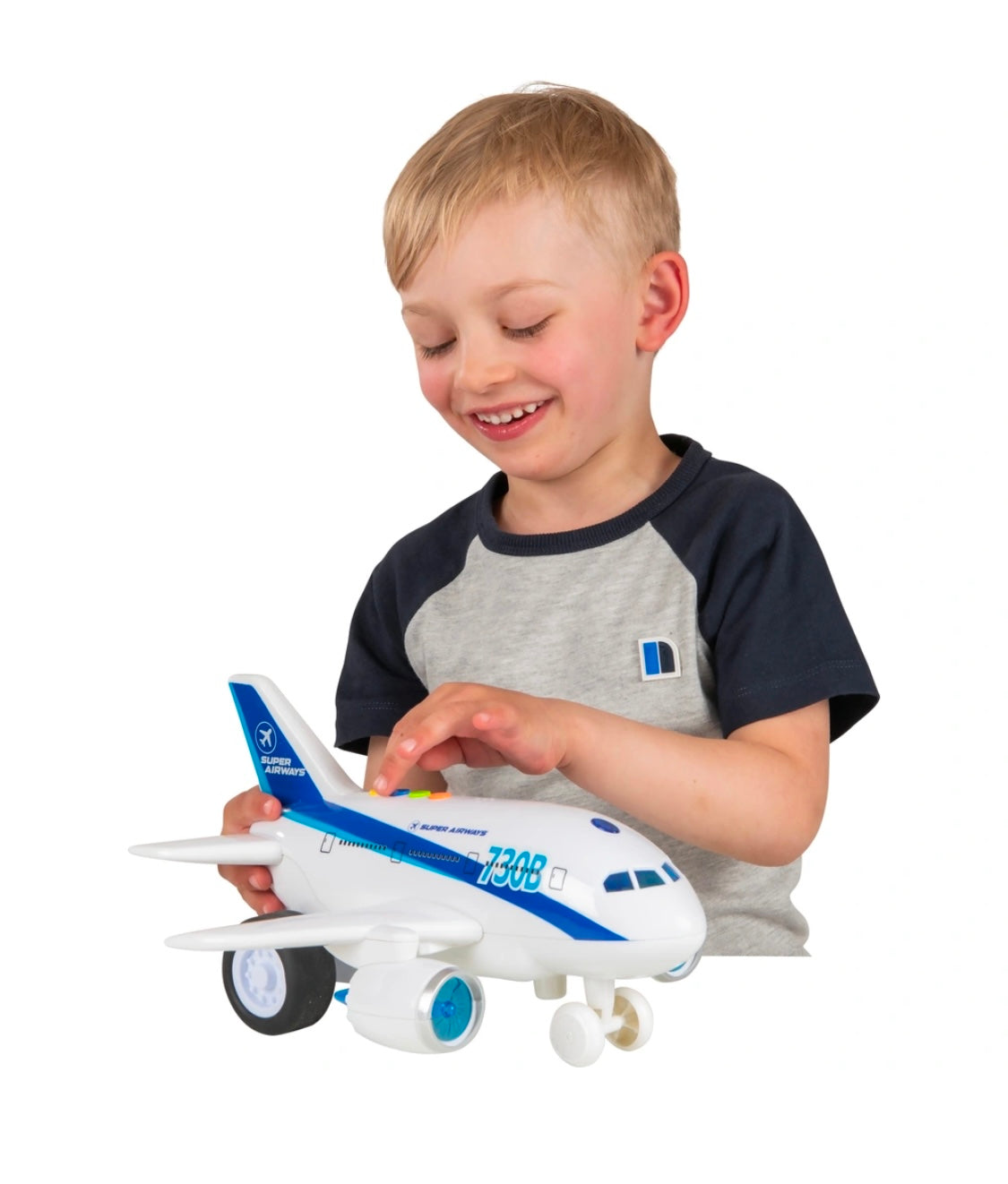 Airplane With Lights & Sounds