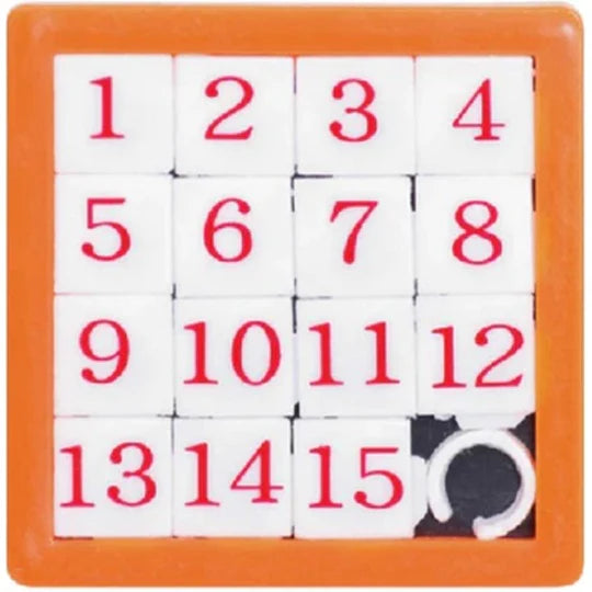 Slide Number Puzzle