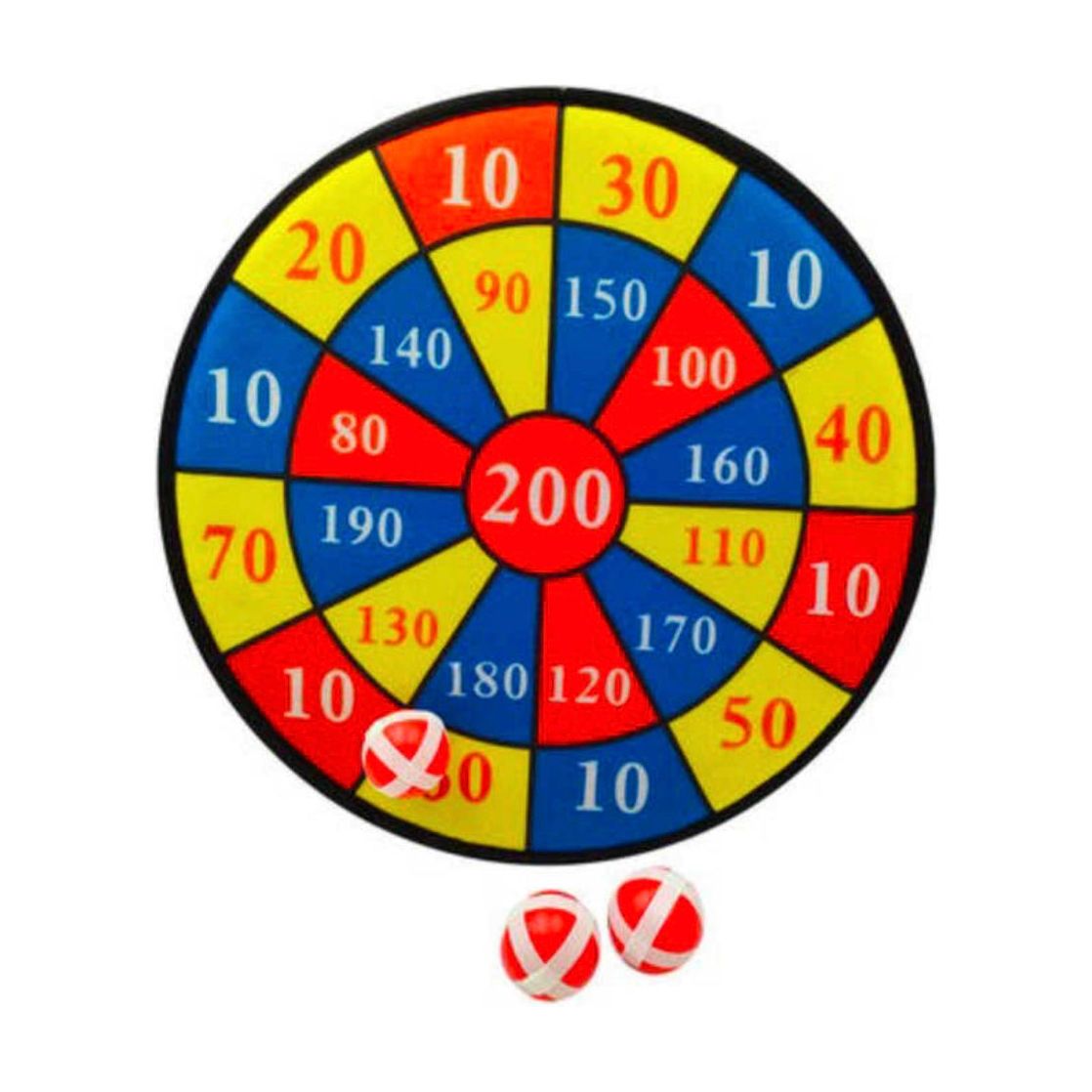 Sticky Target Ball Sticky Ball Target Game (Points Theme) – Yes Yes