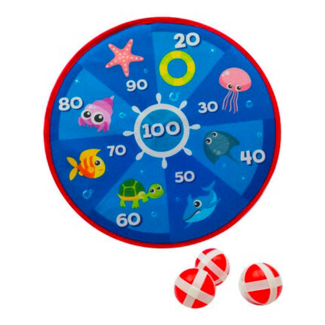 Sticky Target Ball Sticky Ball Target Game (Ocean Theme) – Yes Yes