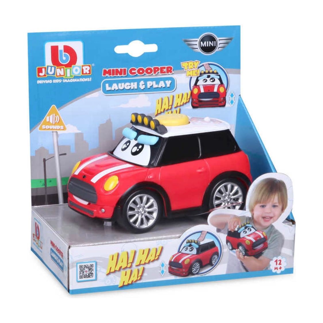 BB Junior Mini Cooper Laugh & Play