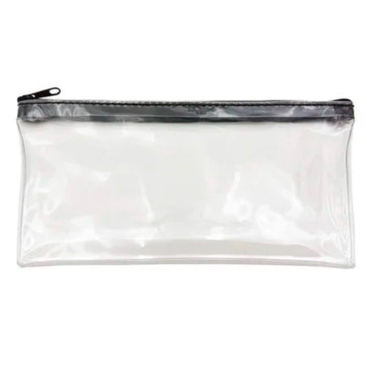 Clear Transparent Pencil Case 15cm