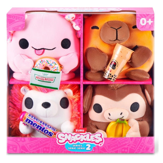 Plush 12cm Multipack Snackles By Zuru