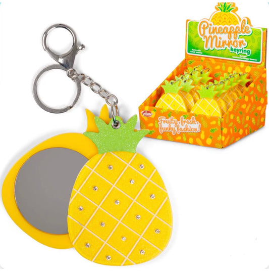 Pineapple Mirror Keyring - BUY 2 GET 1 FREE
