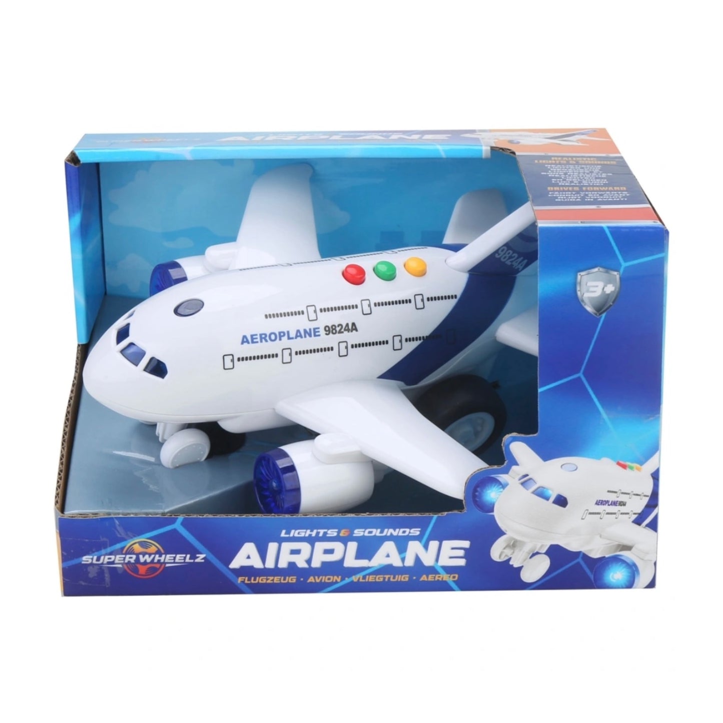 Airplane With Lights and Sounds