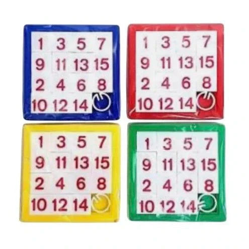 Slide Number Puzzle - 24 Pack