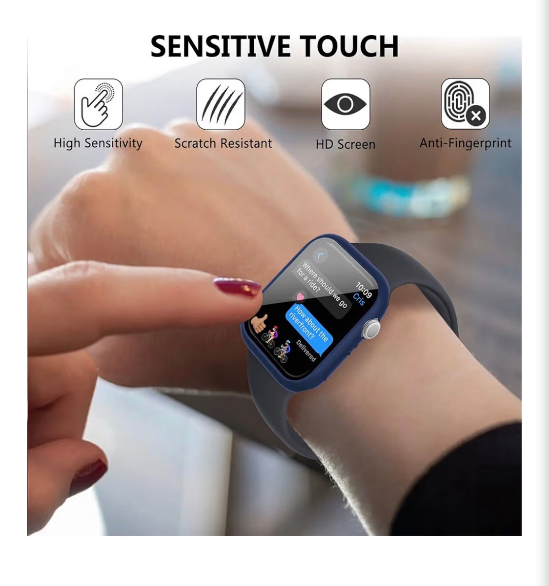 20 Pack Apple Watch Series 11 10 42mm 46mm Tempered Glass Screen Protector